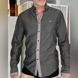 Guess,  Grey fitted style shirt